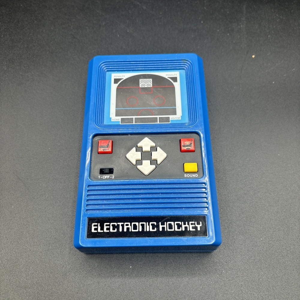 Authentic Mattel Electronics Hockey 2946-0330 Vintage 1978 Handheld Game Works